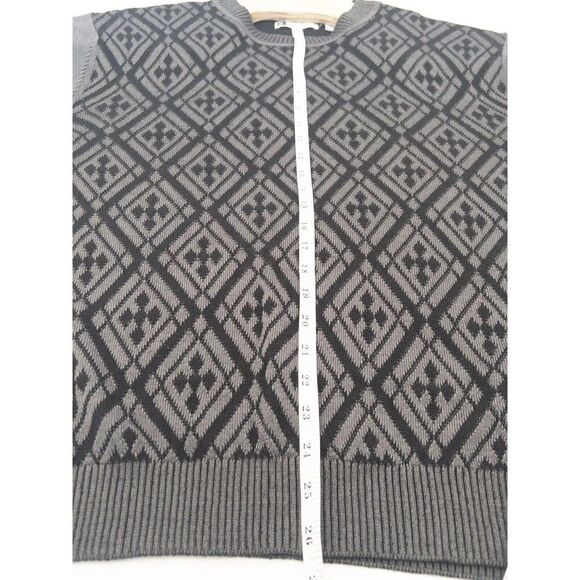 Vintage Bachrach Rayon‎ Blend Geometric Sweater Men’s Large - Picture 11 of 14